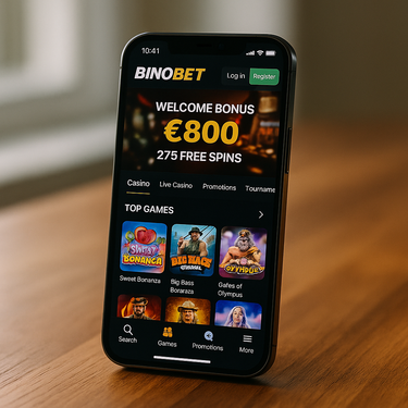 Binobet - Mobile Platform Screenshot - Responsive Casino Experience